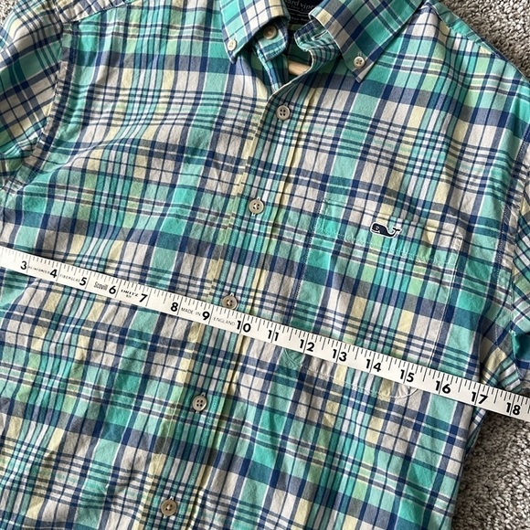 Vineyard Vines Men’s Slim Fit Tucker Shirt Size Small Check print - Picture 7 of 8